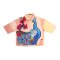 Woman Casual shirts - Orange : Peacock in Bloom