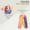 Woman Casual shirts - Orange : Peacock in Bloom