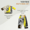 เสื้อเชิ้ตผู้หญิง - สีเหลือง : ลายพลังในมุมฉาก