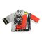 เสื้อเชิ้ตผู้หญิง - สีแดง : ลายพลังในมุมฉาก