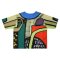 Over size t-shirt - Cream : Multicolor graphics