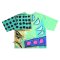 เสื้อตัวหลวม - สีเขียว : ลายเสี้ยวลาย