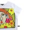 Woman Crop Blouse - White : A Botanist's Kiss