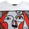 Woman Crop Blouse - White : The Face Structure