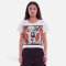 Woman Crop Blouse - White : The Face Structure