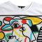 Woman Crop Blouse - White : Multiple Views, One Identity