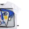 Woman Crop Blouse - White : Balanced Asymmetry