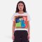 Woman Crop Blouse - White : The Unity of Hues