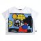 เสื้อครอปผู้หญิง - สีขาว : ลายสหบรรเลงแห่งรูปทรง