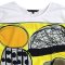 เสื้อครอปผู้หญิง - สีขาว : ลายวงจรแห่งความรุ่งโรจน์
