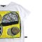 เสื้อครอปผู้หญิง - สีขาว : ลายวงจรแห่งความรุ่งโรจน์