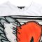 Woman Crop Blouse - White : The Topographic Rhythm