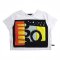 Woman Crop Blouse - White : The Topography of Emotion
