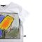 Woman Crop Blouse - White : The Trajectory of Vision