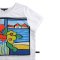Woman Crop Blouse - White : Vibrance by the Waterfront