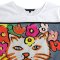 Woman Crop Blouse - White : The Blossom Crown & Cat’s Gaze