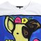 Woman Crop Blouse - White : Goofy Buddy