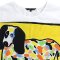 Woman Crop Blouse - White : The Rainbow Spotted Buddy