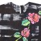 Woman Sleeve Casual Dress - Black : Midnight Rose