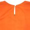 Woman Sleeve Casual Dress - Orange : Tabby Cat & Tropical Garden
