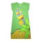 Woman Sleeve Casual Dress - Green : She and the Petals