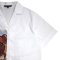 Woman Crop Shirts - White : The Gentle Brown Bulldog