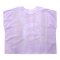 Woman Poncho Blouse - Purple : French Bulldog & Orange Frame