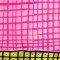 เสื้อเชิ้ตผู้หญิงปกคอจีนปีกค้างคาว - สีชมพู : ลายเดซี่ในแดนลายตาราง