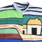 Woman bat wing Shirts - Multicolor : Little House in Rainbow Land