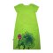 Woman Dress - Green : The Radiant Lotus Pond