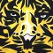 Woman Dress - Yellow : Eyes of the Golden Tiger