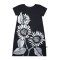 Woman Dress - Black : Midnight Sunflower