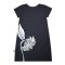 Woman Dress - Black : Midnight Sunflower