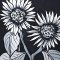 Woman Dress - Black : Midnight Sunflower