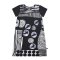 Woman Dress - Black : The Rhythmic Noir Collage