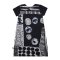 Woman Dress - Black : The Rhythmic Noir Collage