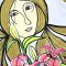 Woman Dress - Grey : Pink Lily Maiden