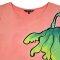 Woman Dress - Orange : Pink Lotus Bloom