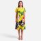 Woman Dress - Yellow : Symphony of Forms