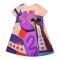 Woman Dress - Purple : Purple Abstract Geometry