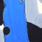 Woman Dress - Cream : Blue Minimal Harmony