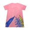 เดรสผู้หญิง - สีชมพู : ลายดอกพู่ระหงษ์ชมพูในสายลม