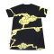 Women Tunic dress - Black : Phoenix Rising in the Golden Clouds