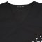 Women Tunic dress - Black : The Nocturnal Owl Silhouette