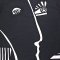 Women Tunic dress - Black : The Cubist Parallel Muse