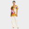 เสื้อตัวหลวมสีส้ม : ลายผู้หญิงกับทิวลิปสีม่วง