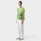 เสื้อตัวหลวมผู้หญิง - สีเขียว : ลายดินแดนแห่งฝันของนกแก้ว