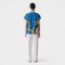 Woman Blouse - Blue : Owl under the Moonlight