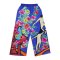 Woman Relax Pants - Blue : Dance in the Flower Field