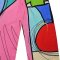 กางเกงลำลองขายาวผู้หญิง - หลากสี : ลายศิลปะหลายรูปทรง